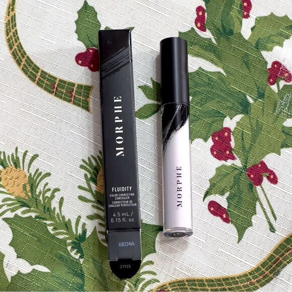 MORPHE FLUIDITY LAVENDER Color Correcting Concealer NIB - Picture 2 of 14